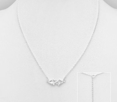 925 Sterling Silver Butterfly Necklace