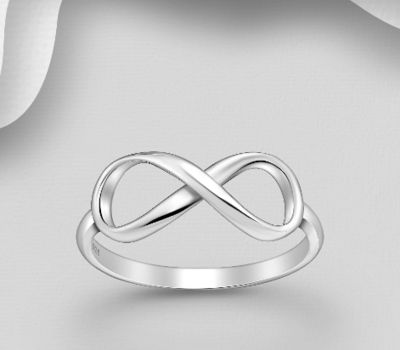 925 Sterling Silver Infinity Ring