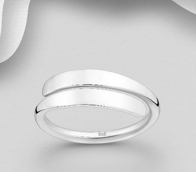 925 Sterling Silver Adjustable Ring