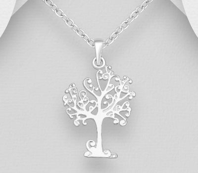 925 Sterling Silver Tree Of Life Pendant