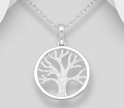 925 Sterling Silver Tree Of Life Pendant