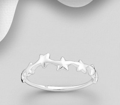 925 Sterling Silver Star Ring