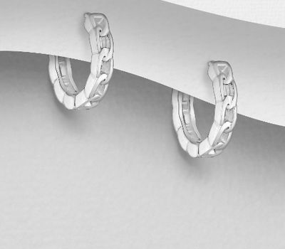 925 Sterling Silver Links Earrings