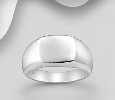 925 Sterling Silver Engravable Ring