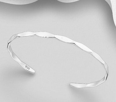 925 Sterling Silver Cuff Bracelet