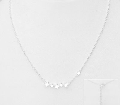 925 Sterling Silver Star Necklace