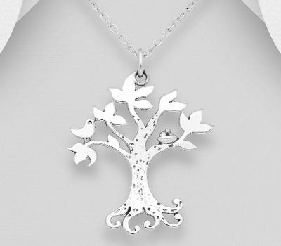 925 Sterling Silver Tree Of Life Pendant