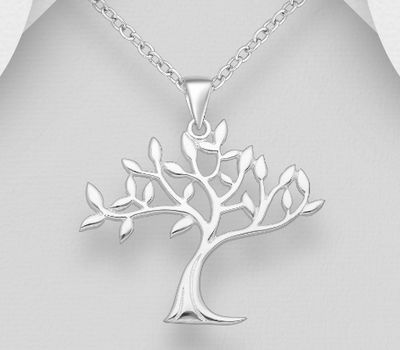 925 Sterling Silver Tree Of Life Pendant