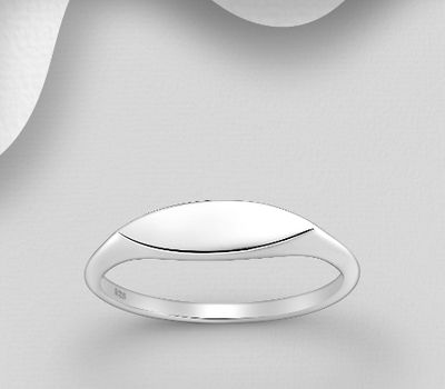 925 Sterling Silver Engravable Ring