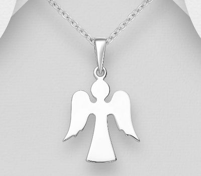 925 Sterling Silver Angel Pendant