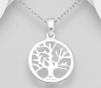 925 Sterling Silver Tree Of Life Pendant