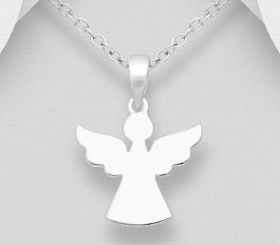 925 Sterling Silver Angel Pendant