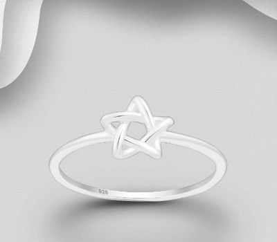 925 Sterling Silver Star Ring