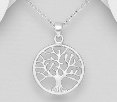 925 Sterling Silver Tree Of Life Pendant