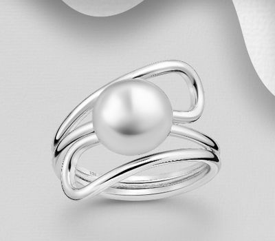 925 Sterling Silver Ball Ring