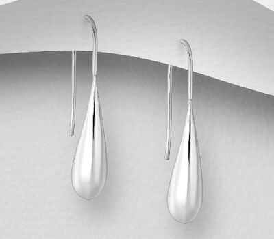 925 Sterling Silver Hook Earrings