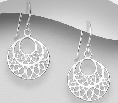 925 Sterling Silver Hook Earrings