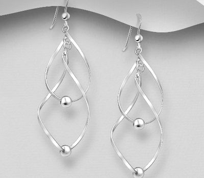 925 Sterling Silver Ball Earrings