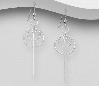 925 Sterling Silver Hook Earrings