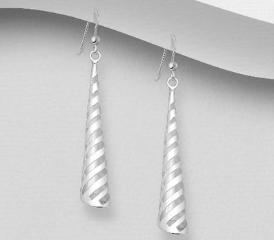 925 Sterling Silver Hook Earrings