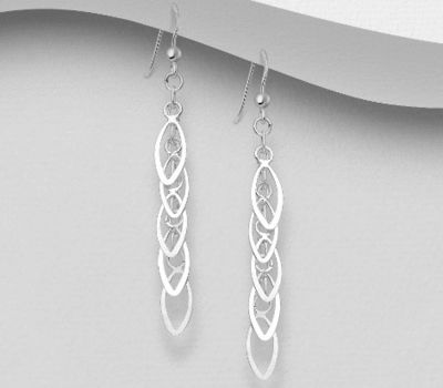 925 Sterling Silver Hook Earrings