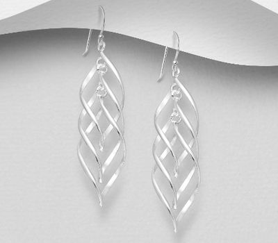 925 Sterling Silver Hook Earrings