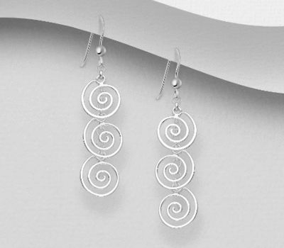 925 Sterling Silver Hook Earrings