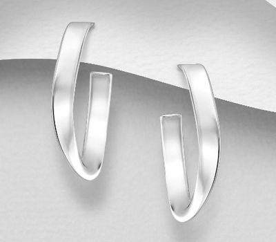 925 Sterling Silver Hoop Earrings