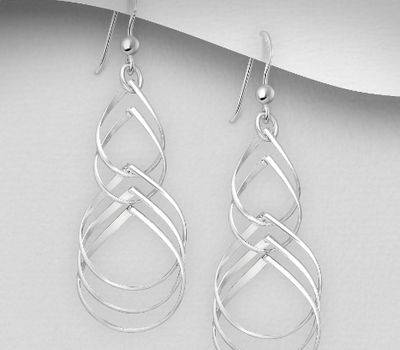 925 Sterling Silver Hook Earrings