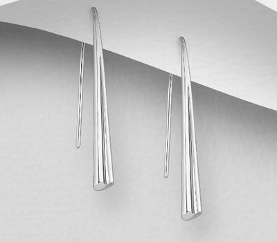 925 Sterling Silver Hook Earrings