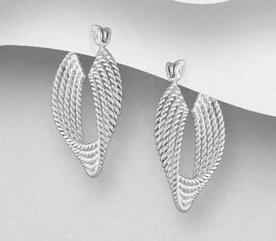 925 Sterling Silver Hoop Earrings