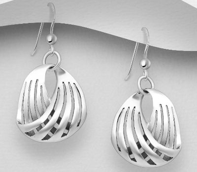 925 Sterling Silver Hook Earrings