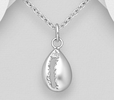 925 Sterling Silver Shell Pendant