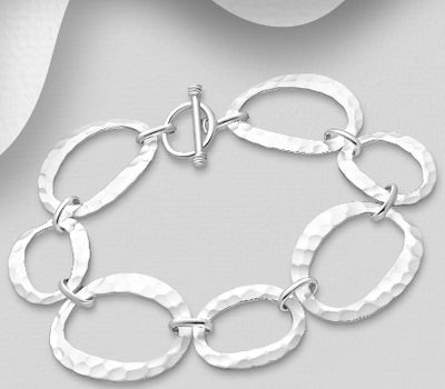 925 Sterling Silver Link Chain Bracelet