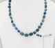 925 Sterling Silver Necklace, Beaded with Various Gemstone Beads