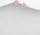 925 Sterling Silver Flower Push-Back Earrings Decorated With Shell