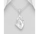 Sparkle by 7K - 925 Sterling Silver Pendant, Decorated with Various Fine Austrian Crystal