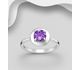 La Preciada - 925 Sterling Silver Ring, Decorated with Various Gemstones