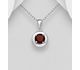 La Preciada - 925 Sterling Silver Pendant, Decorated with Various Gemstones