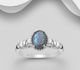 La Preciada - 925 Sterling Silver Ring, Decorated with Various Gemstones